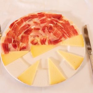 Jamón Ibérico de Bodega y Queso Curado