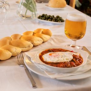 Pisto Manchego con Huevo