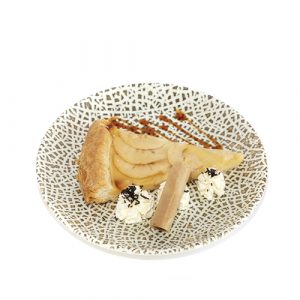Tarta de Manzana Casera con Helado